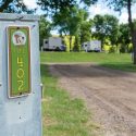 Electrical hookup for RV site at Sioux Falls Yogi Bears Jellystone Campground